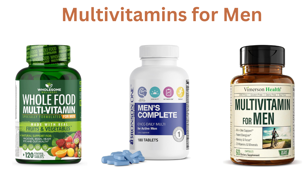 Multivitamins for Men: Dietitian Selections