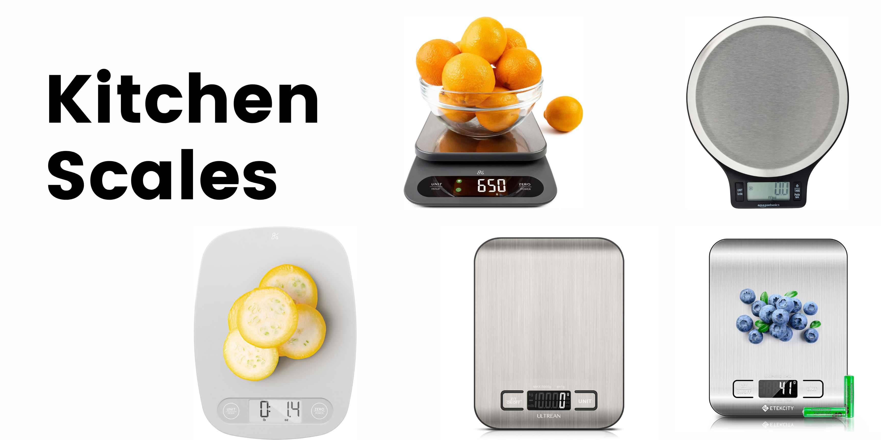 5 High-Quality Kitchen Scales to Improve Cooking