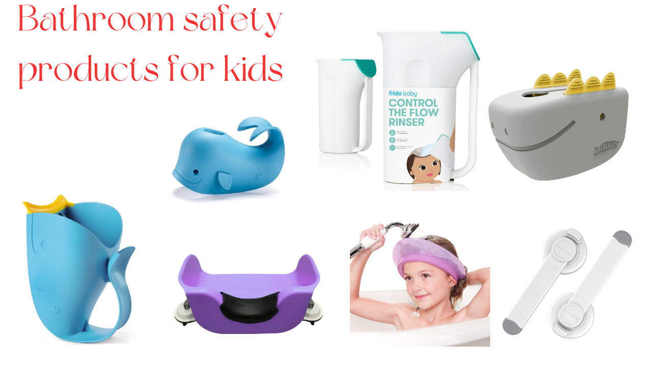 Bathroom safety products for kids