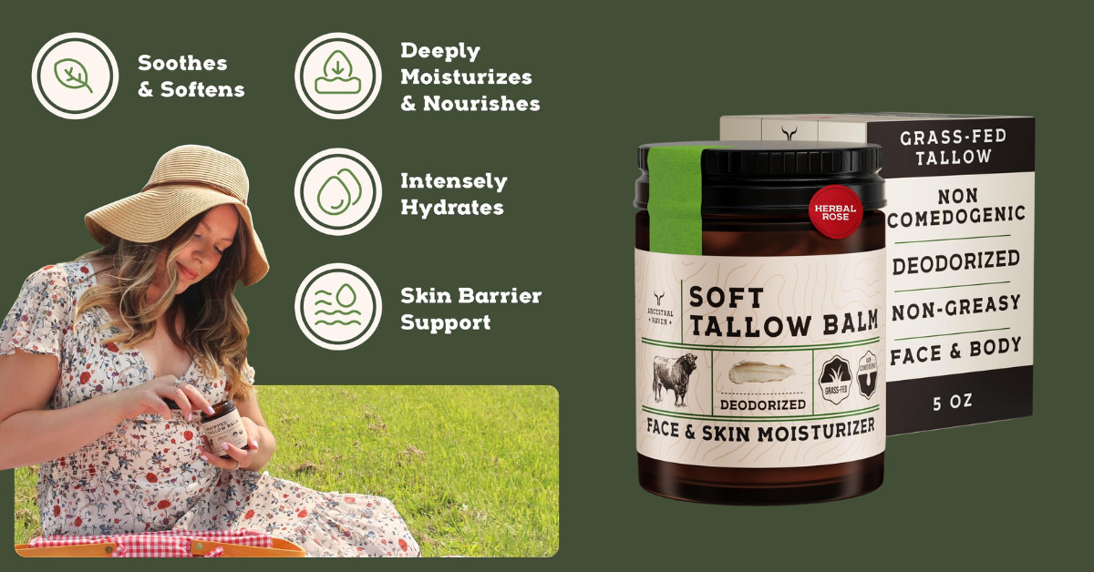 Beef Tallow for Skin